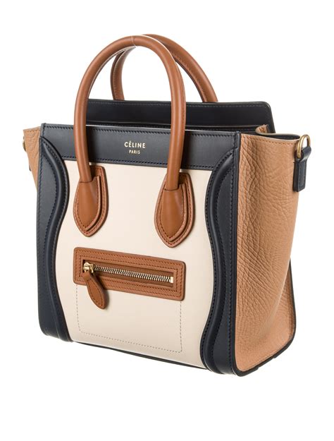 nano celine bag dupe|Celine nano luggage tote bag.